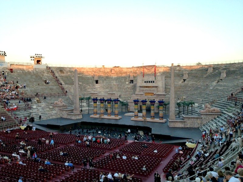 Attending an Italian Opera in Verona’s Amphitheater